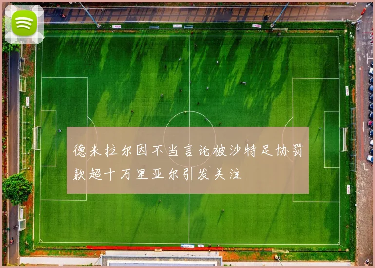 德米拉尔因不当言论被沙特足协罚款超十万里亚尔引发关注